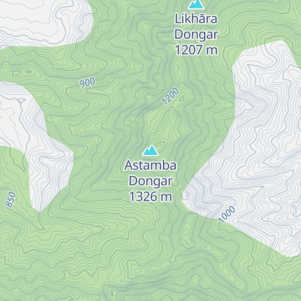 Map of Astamba Dongar