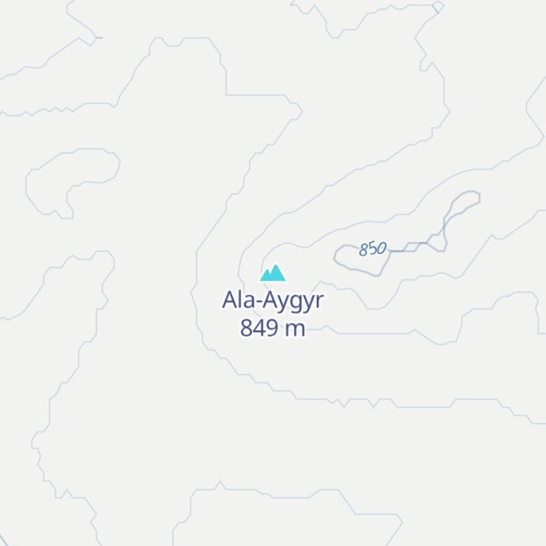 Map of Ala-Aygyr