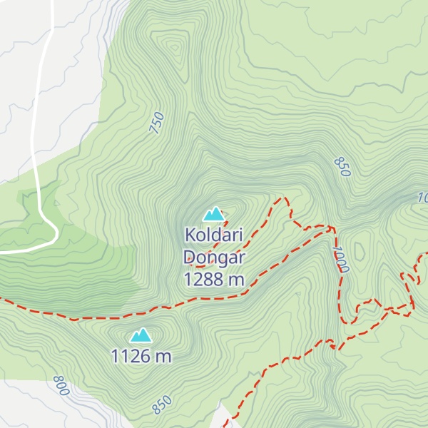 Map of Koldari Dongar