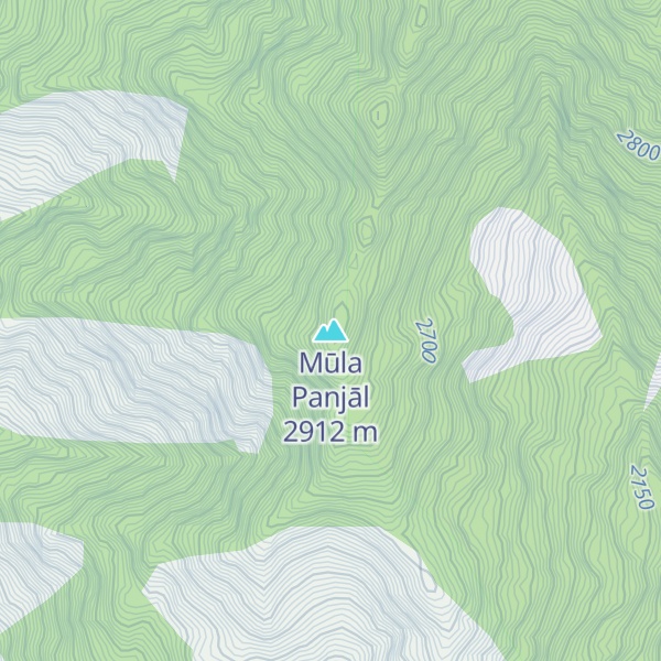 Map of Mūla Panjāl