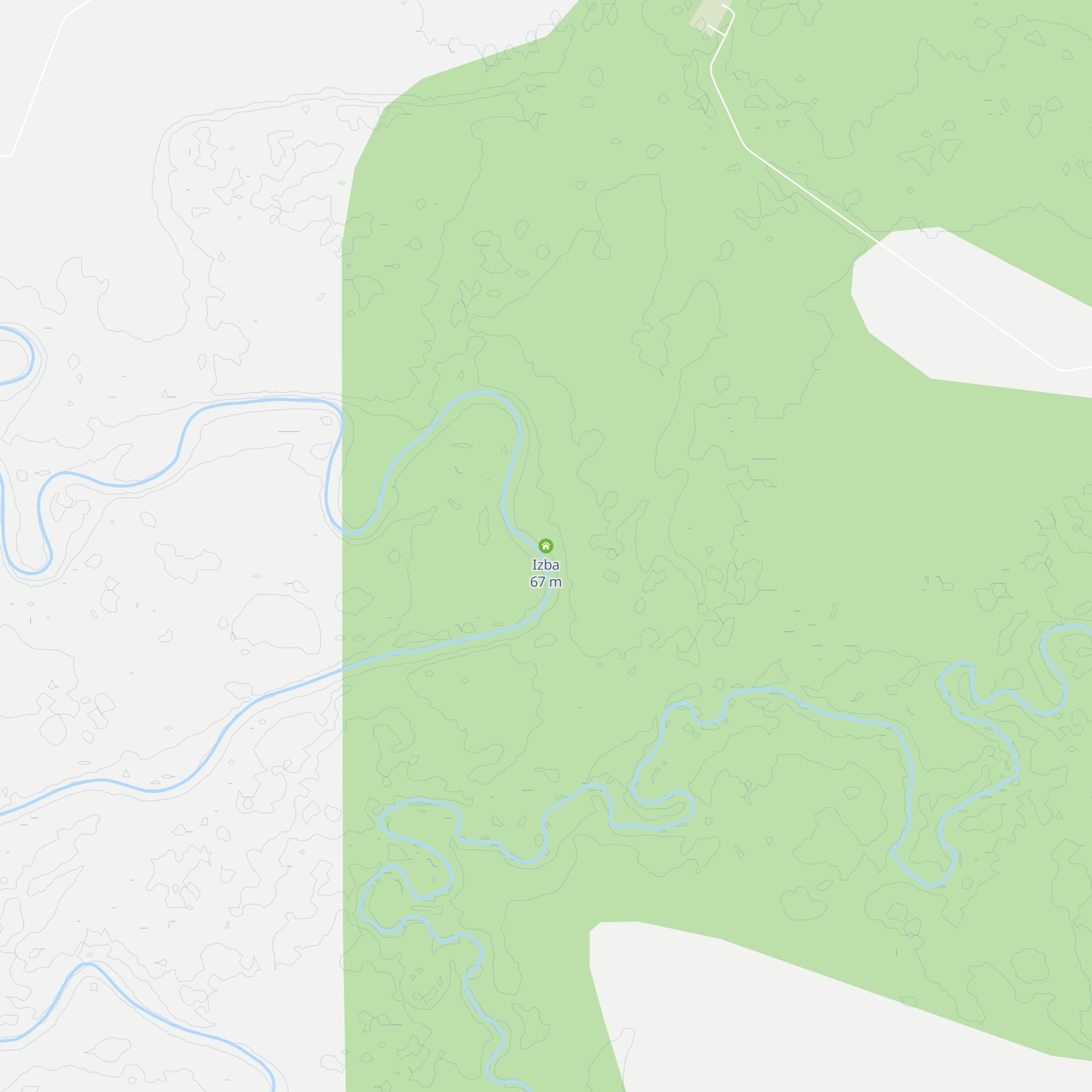 Izba map
