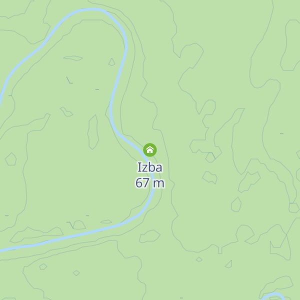 Map of Izba