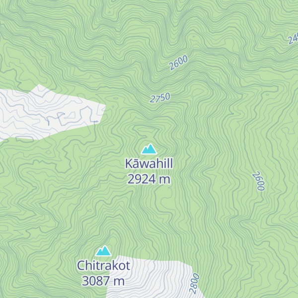 Map of Kāwahill