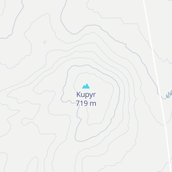 Map of Kupyr