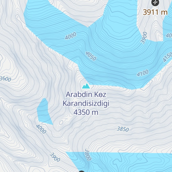 Map of Arabdin Kөz Karandisizdigi