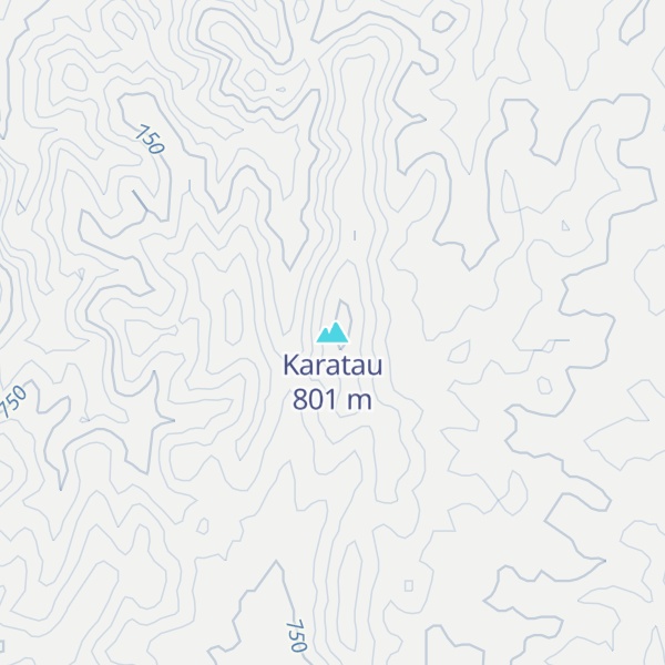 Map of Karatau