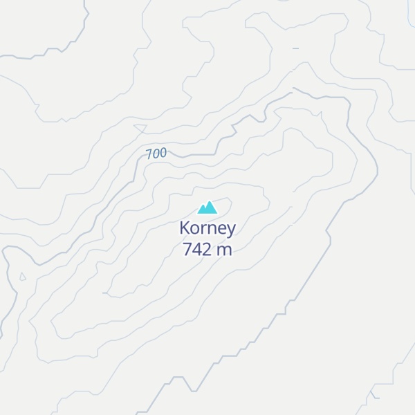 Map of Korney