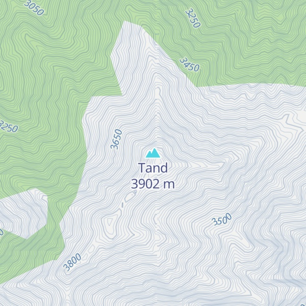 Map of Tand
