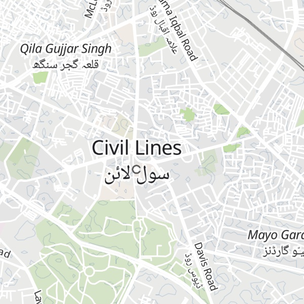 Map of Shimla Hill