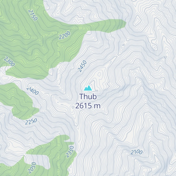 Map of Thub