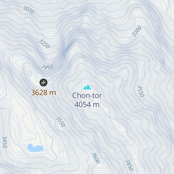 Map of Chon-tor
