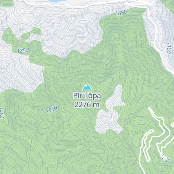 Map of Pīr Tōpa