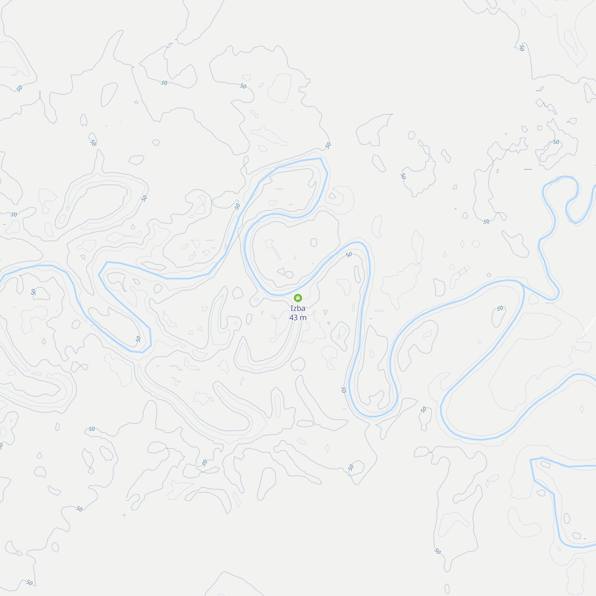Izba map