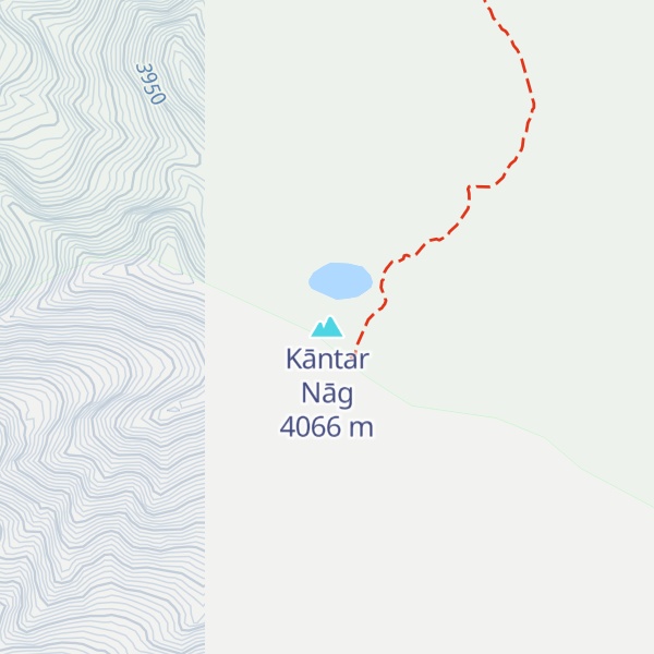 Map of Kāntar Nāg