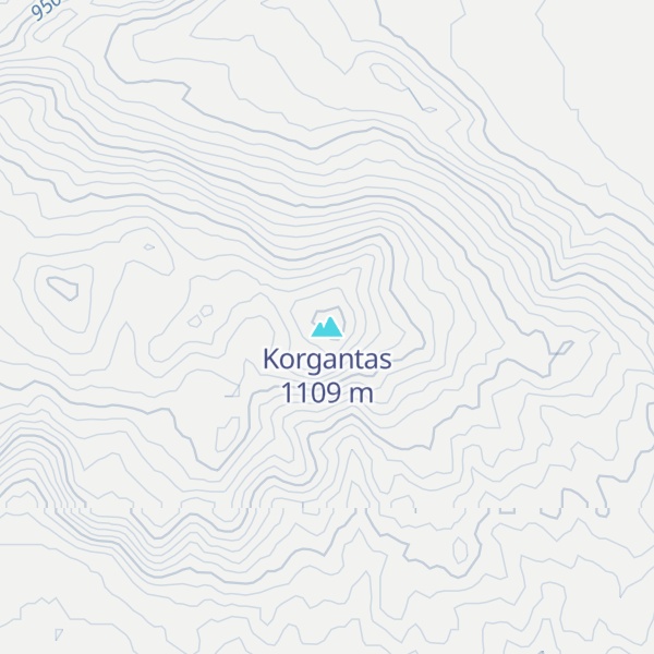 Map of Korgantas