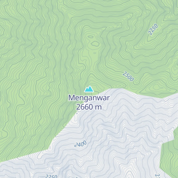 Map of Menganwar