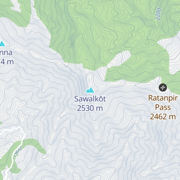 Map of Sawalkōt