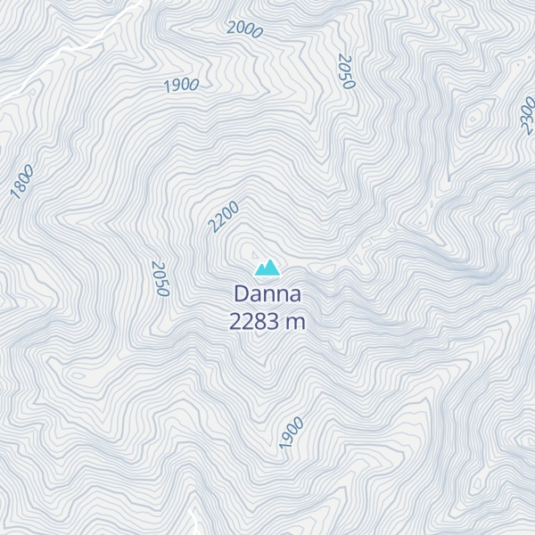 Map of Danna