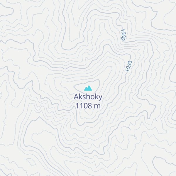 Map of Akshoky