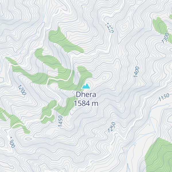 Map of Dhera