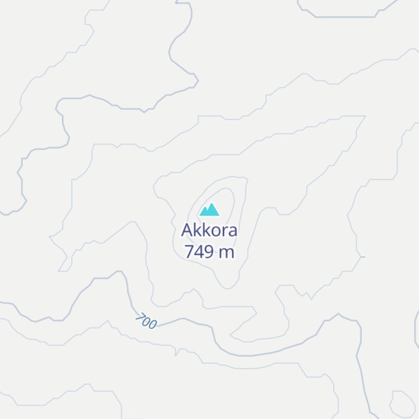 Map of Akkora
