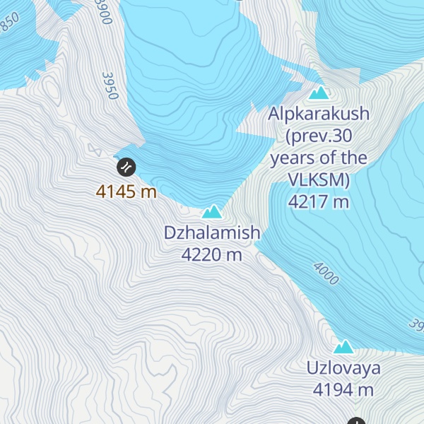 Map of Dzhalamish