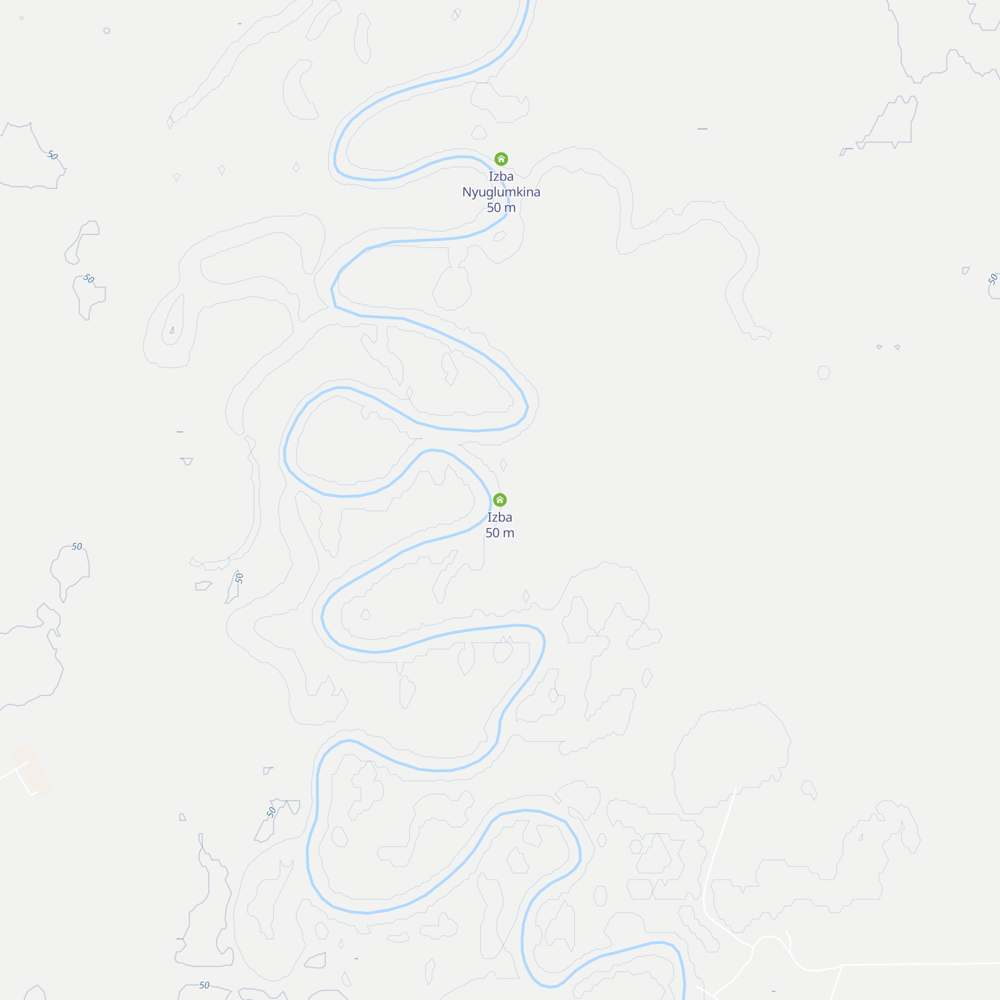 Izba map