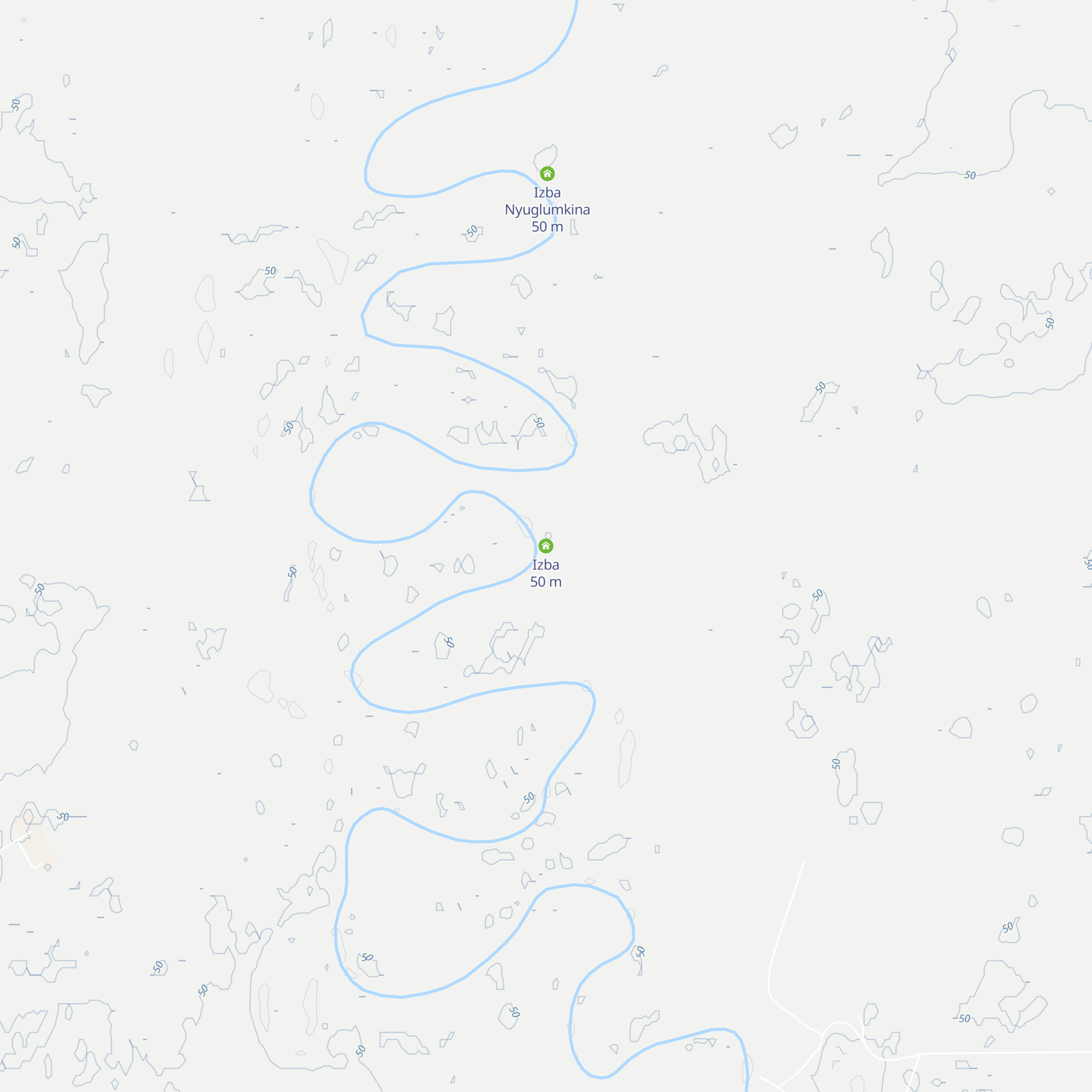 Izba map