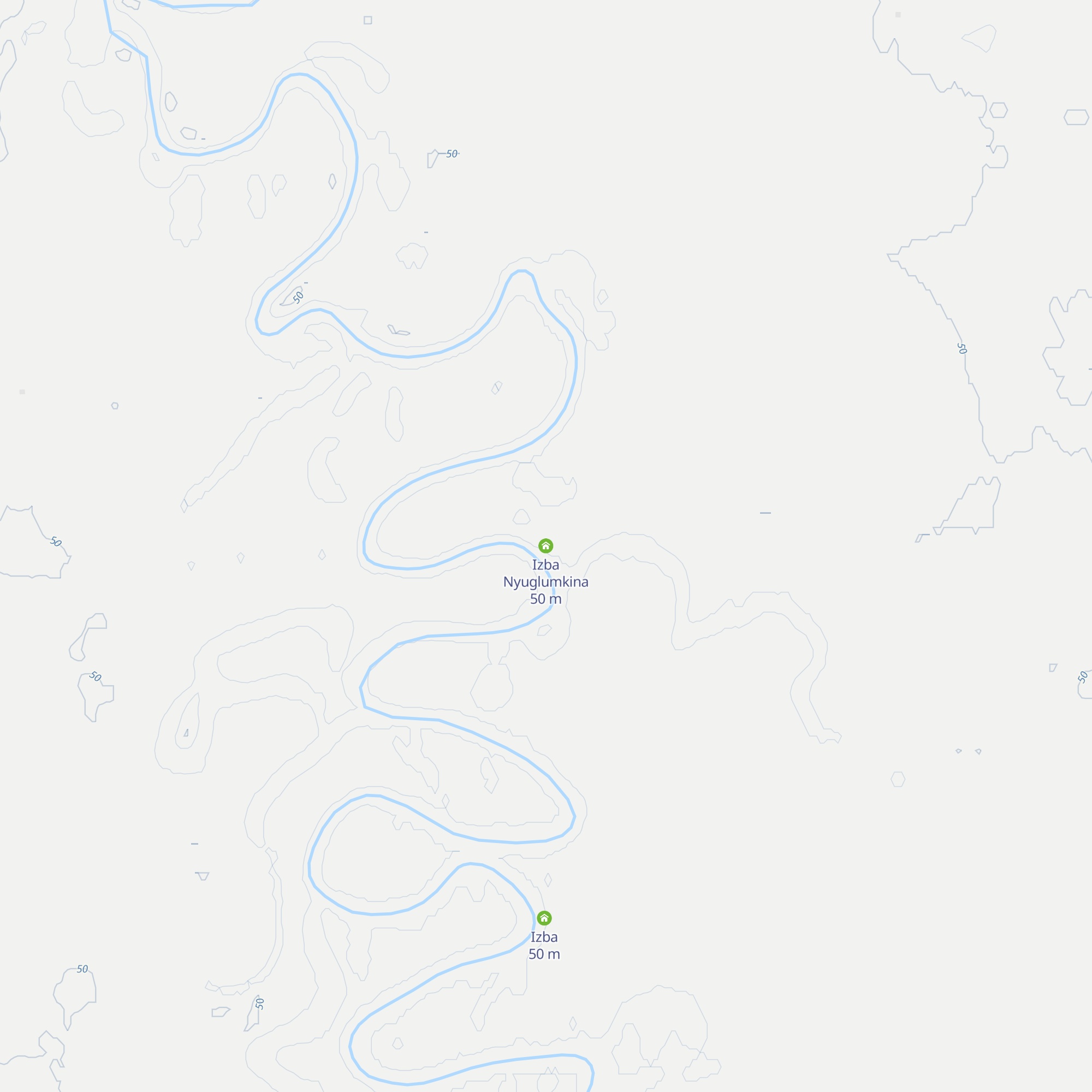 Izba Nyuglumkina map