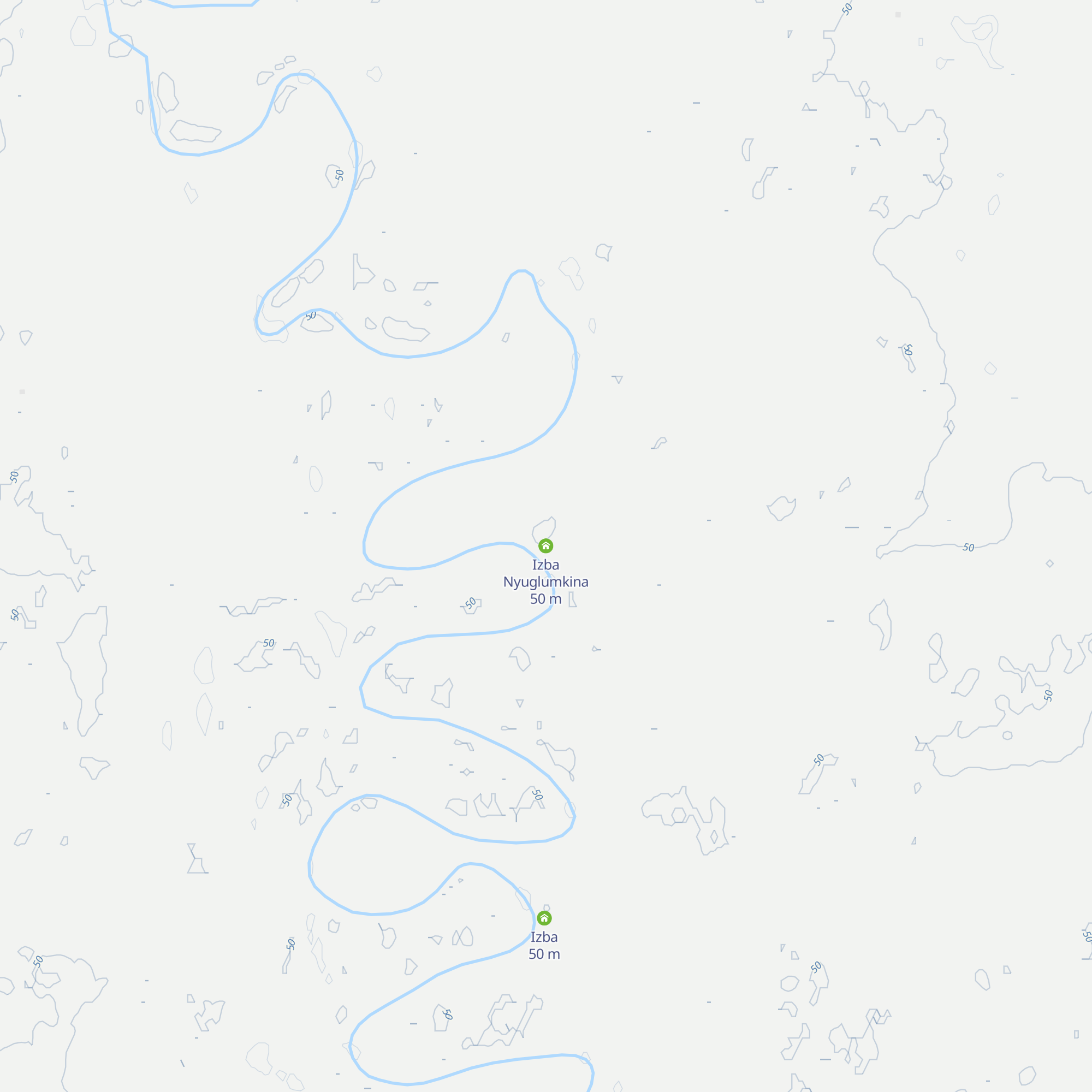 Izba Nyuglumkina map