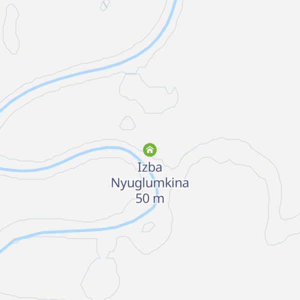 Map of Izba Nyuglumkina