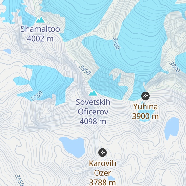 Map of Sovetskih Oficerov