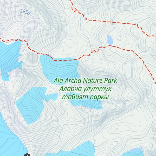 Map of Kulagai-tash