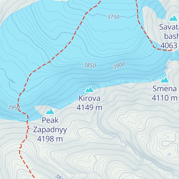 Map of Kirova