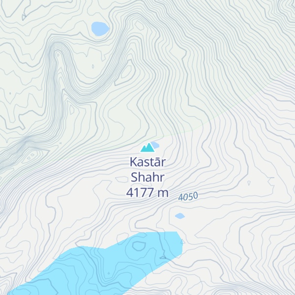 Map of Kastār Shahr