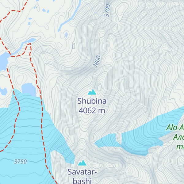 Map of Shubina