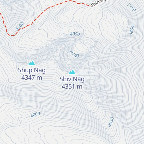 Map of Shiv Nāg
