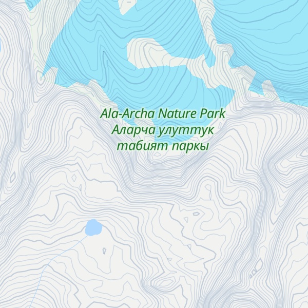 Map of Keldi-chokun