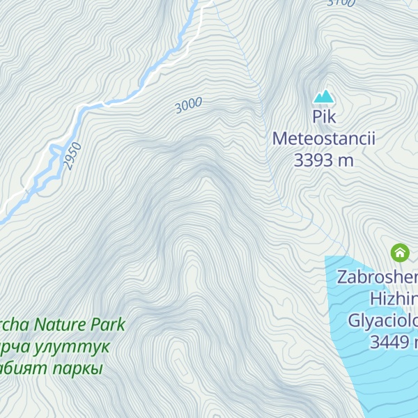 Map of Nomads peak