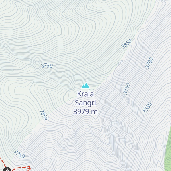 Map of Krala Sangri