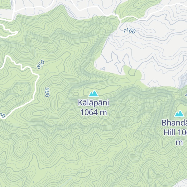 Map of Kālāpāni