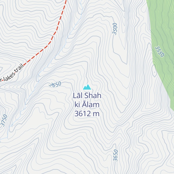Map of Lāl Shah ki Ālam