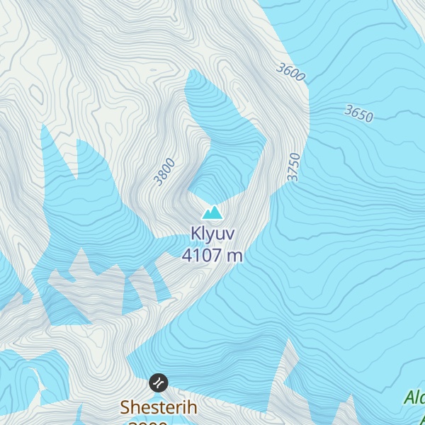 Map of Klyuv