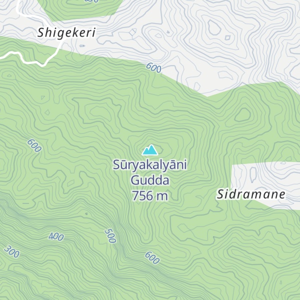 Map of Sūryakalyāni Gudda