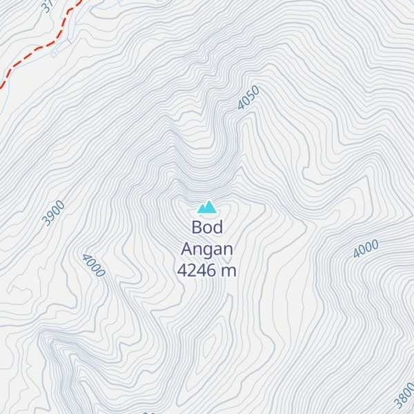 Map of Bod Angan