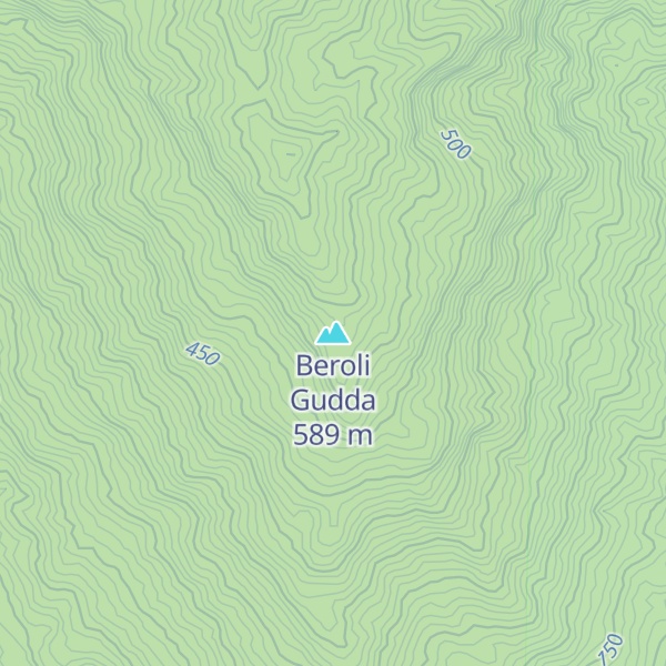 Map of Beroli Gudda