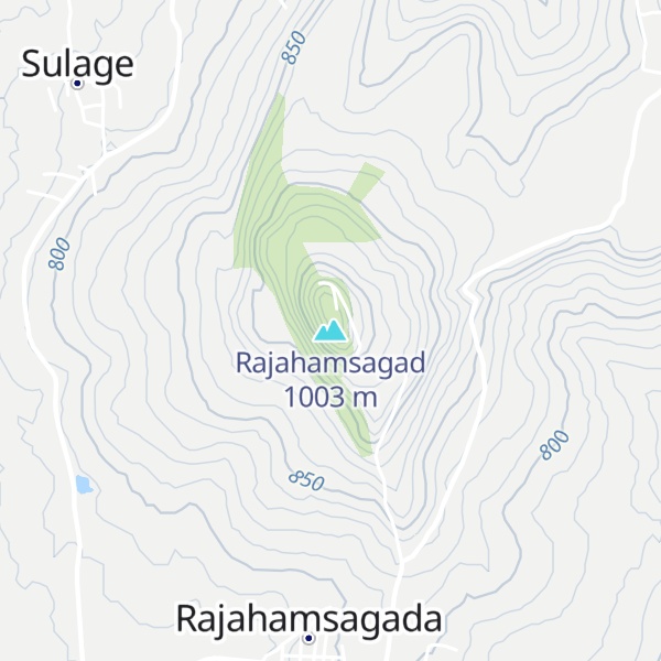 Map of Rajahamsagad
