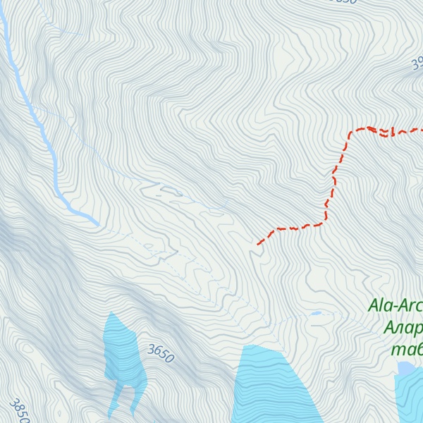 Map of Ratsek Hut