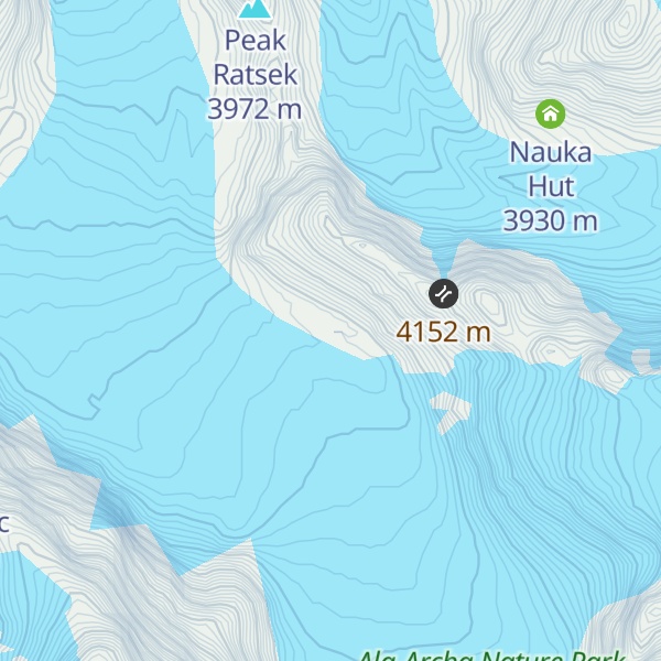 Map of Korona Hut