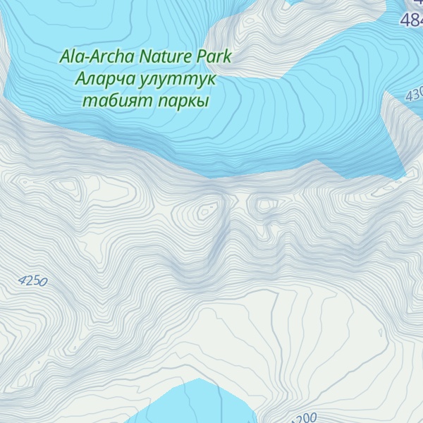 Map of Pik Simagina